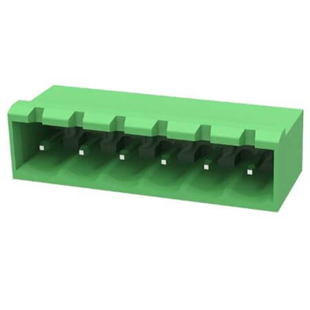 2EDGRC-5.08-06P-14-00AH TERM.BLK.5.08MM 6P 90C MALE GREEN CLOSED - 1