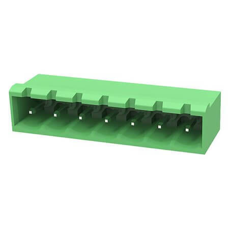2EDGRC-5.08-07P-12-00SH TERM.BLK.5.08MM 7P 90C MALE BLUE CLOSED GAOSONG - 1