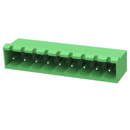 2EDGRC-5.08-09P-14-00AH TERM.BLK.5.08MM 9P 90C MALE GREEN CLOSED - 1