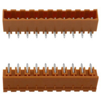 2EDGRC-5.08-10P-15-00SH TERM.BLK.5.08MM 10P 90C MALE ORANGE CLOSED GAOSON - 1