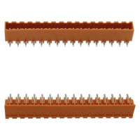 2EDGRC-5.08-16P-15-00SH TERM.BLK.5.08MM 16P 90C MALE ORANGE CLOSED GAOSONG - 1