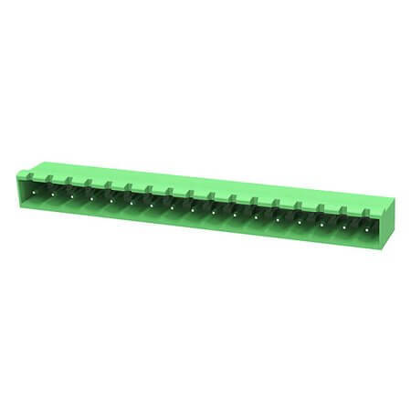 2EDGRC-5.08-17P-14-00SH TERM.BLK.5.08MM 17P 90C MALE GREEN CLOSED - 1