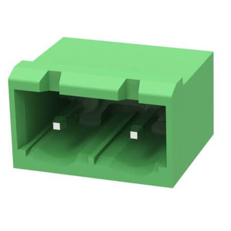 2EDGRC-7.62-02P-14-00AH TERM.BLK.7.62MM 2P 90C MALE GREEN CLOSED - 1