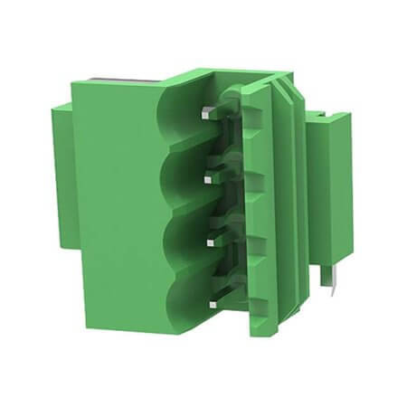 2EDGRF-5.0-04P-14-00AH TERM.BLK.5.00MM 4P 90C MALE GREEN RIGHT SIDE - 1