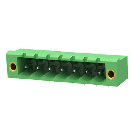 2EDGRM-5.08-07P-14-100AH TERM.BLK.5.08MM 7P MALE 90C GREEN SCREW MOUNT - 1
