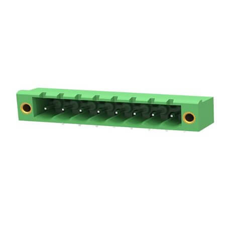 2EDGRM-5.08-08P-14-100AH TERM.BLK.5.08MM 8P MALE 90C GREEN SCREW MOUNT - 1