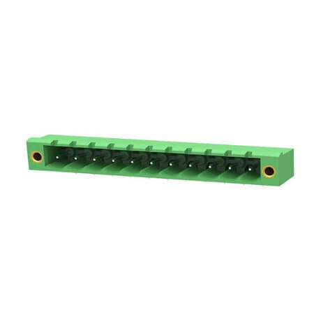 2EDGRM-5.08-11P-14-00SH TERM.BLK.5.08MM 11P MALE GREEN GAOSONG - 1