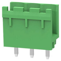 2EDGV-5.0-03P-14-100AH TERM.BLK.5.00MM 3P 180C MALE GREEN OPEN LONG PIN - 1