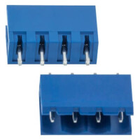 2EDGV-5.08-04P-12-100AH TERM.BLK.5.08MM 4P 180C MALE BLUE - 1