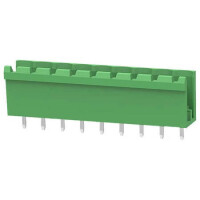 2EDGV-5.08-09P-14-00AH TERM.BLK.5.08MM 9P 180C MALE GREEN OPEN - 1
