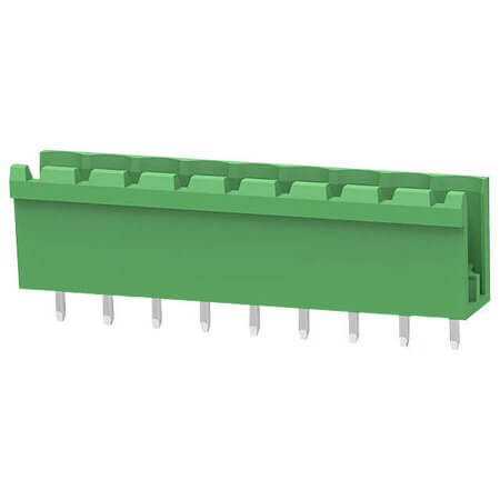 2EDGV-5.08-09P-14-00AH TERM.BLK.5.08MM 9P 180C MALE GREEN OPEN - 1