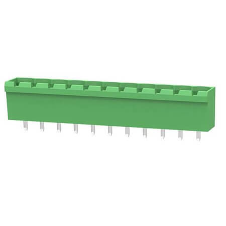 2EDGVC-5.08-11P-14-00AH TERM.BLK.5.08MM 11P 180C MALE GREEN CLOSED - 1