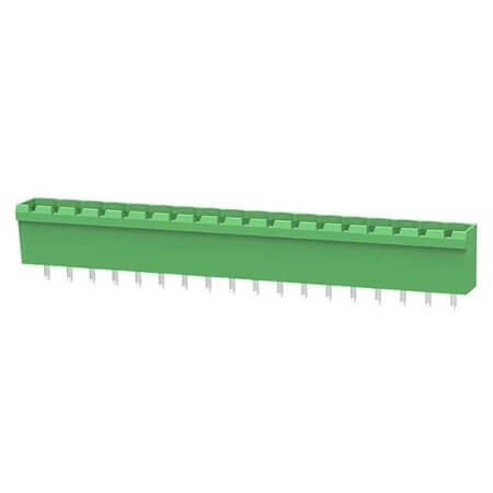 2EDGVC-5.08-18P-14-00SH TERM.BLK.5.08MM 18P 180C MALE GREEN CLOSED - 1
