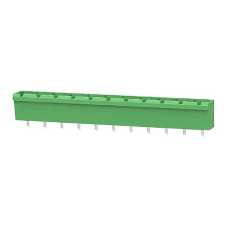 2EDGVC-7.5-11P-14-00AH TERM.BLK.7.50MM 11P 180C MALE GREEN CLOSED - 1