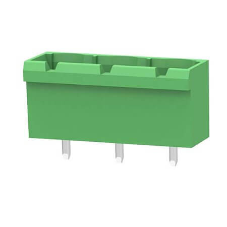 2EDGVC-7.62-03P-14-00AH TERM.BLK.7.62MM 3P 180C MALE GREEN CLOSED - 1