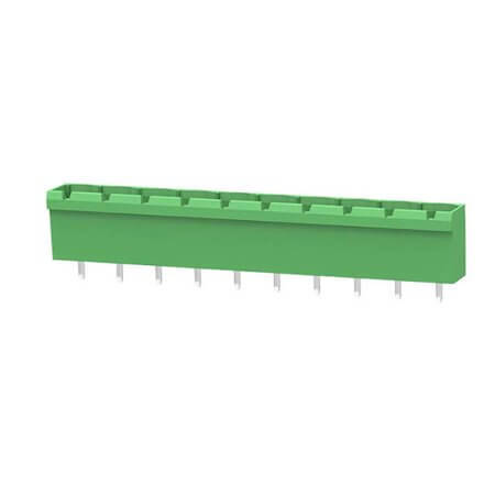 2EDGVC-7.62-10P-15-00SH TERM.BLK.7.62MM 10P 90C MALE ORANGE CLOSED GAOSONG - 1