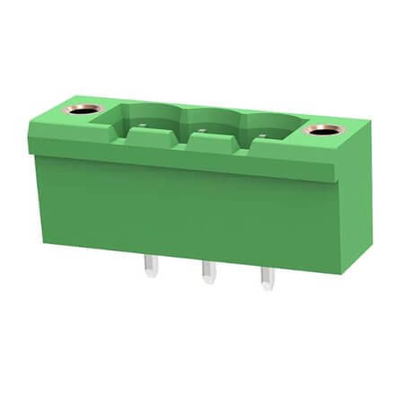 2EDGVM-5.08-03P-14-00SH TERM.BLK.5.08MM 3P 180C MALE GREEN CLOSED GAOSONG - 1