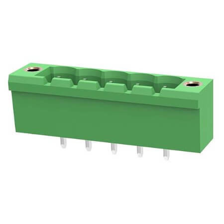 2EDGVM-5.08-05P-14-00AH TERM.BLK.5.08MM 5P 180C MALE GREEN CLOSED - 1