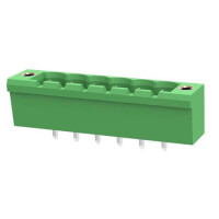 2EDGVM-5.08-06P-14-00SH TERM.BLK.5.08MM 6P 180C MALE GREEN CLOSED - 1