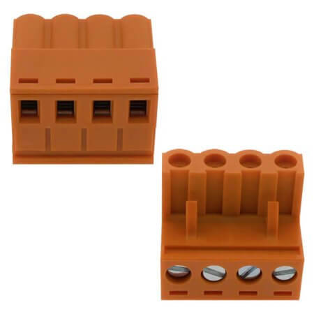 2EGTK-5.08-04P-15-05AH TERM.BLK.5.08MM 4P FEMALE ORANGE - 1