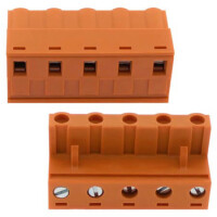 2EGTK-7.62-05P-15-05AH TERM.BLK.7.62MM 5P FEMALE ORANGE - 1