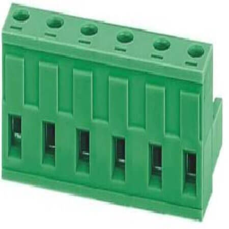2EGTK-7.62-08P-14-05AH TERM.BLK.7.62MM 8P FEMALE GREEN GOLTEN - 1