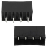 2EGTVC-5.08-04P-13-100AH TERM.BLK.5.08MM 4P 180C MALE BLACK CLOSED - 1
