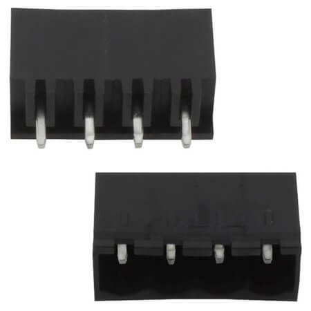 2EGTVC-5.08-04P-13-100AH TERM.BLK.5.08MM 4P 180C MALE BLACK CLOSED - 1
