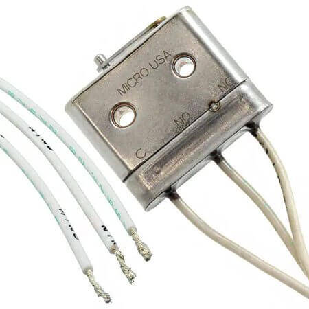2HM19-5 SWITCH MICRO 4A 115V/28VAC/DC SPDT CHASSIS MOUNT - 1