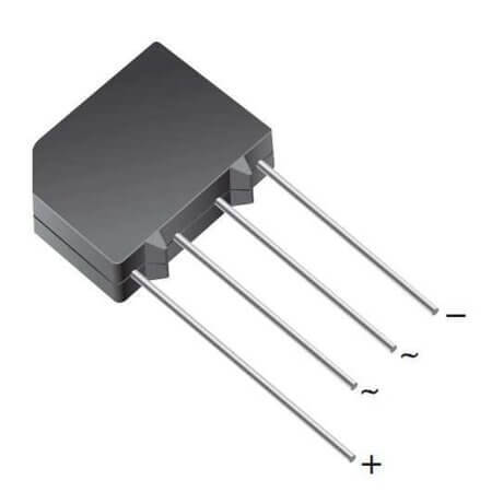 2KBP10M-E4-51 DIODE BRIDGE 2A 1000V GLASS PASSIVATED VISHAY - 1