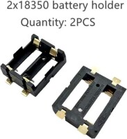 2'li 18350 Pil Tutucu SMD SMT Pil Yuvası - 2