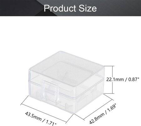 2'li 18350 Pil Tutucu SMD SMT Pil Yuvası - 3