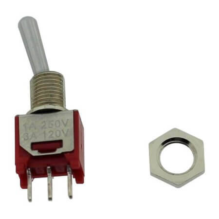 2MS1T1B1M2QNS SWITCH TOGGLE ON-ON 3PIN - 1