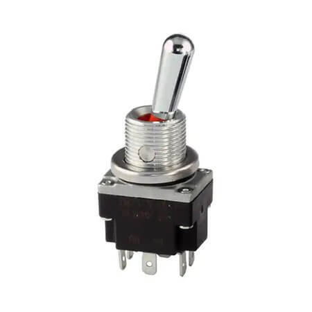 2MT1-8 SWITCH TOGGLE DPDT 5A 28V - 1