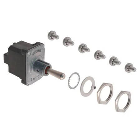 2NT1-12 SWITCH TOGGLE DPDT 15A 125V - 1