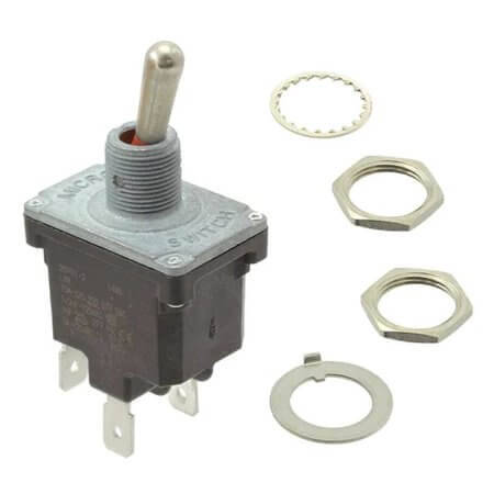 2NT91-2 SWITCH TOGGLE DPST 15A 125V - 1