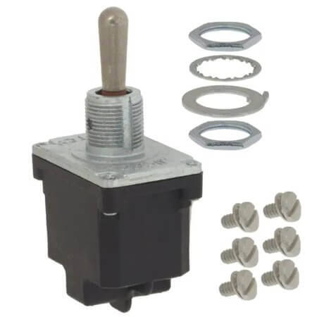 2TL1-10A SWITCH TOGGLE DPDT 15A 125V - 1