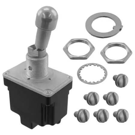2TL1-10E SWITCH TOGGLE DPDT 15A 125V - 1