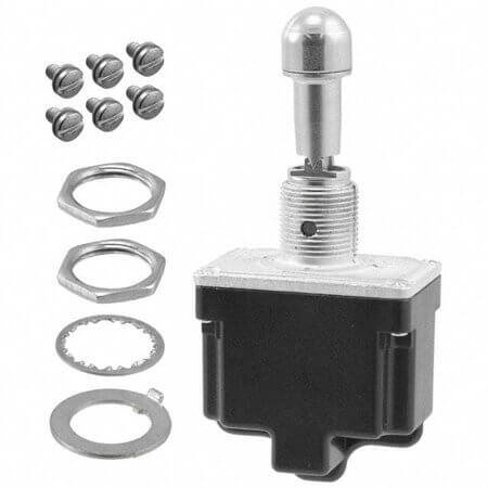 2TL1-12A SWITCH TOGGLE DPDT 15A 125V - 1