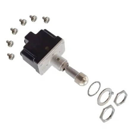 2TL1-12M SWITCH TOGGLE DPDT 15A 125V - 1