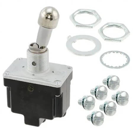 2TL1-1D SWITCH TOGGLE DPDT 15A 125V - 1