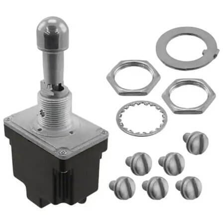 2TL1-31K SWITCH TOGGLE DPDT 15A 125V - 1