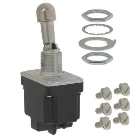 2TL1-3D SWITCH TOGGLE DPDT 15A 125V - 1