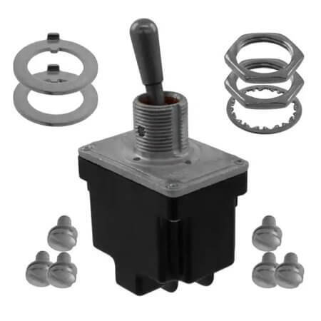 2TL1-4 SWITCH TOGGLE DPST-NC 10A 125V - 1