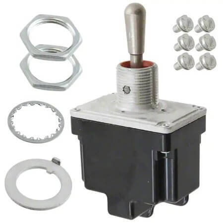 2TL1-56 SWITCH TOGGLE DPDT 10A 125V - 1