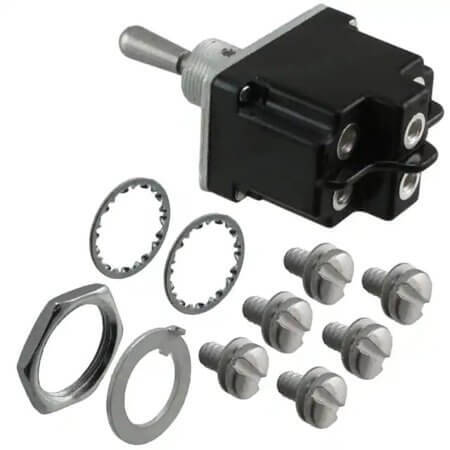 2TL1-72 SWITCH TOGGLE DPDT 10A 125V - 1