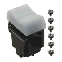 2TP201-7 SWITCH ROCKER DPDT 10A 125V - 1