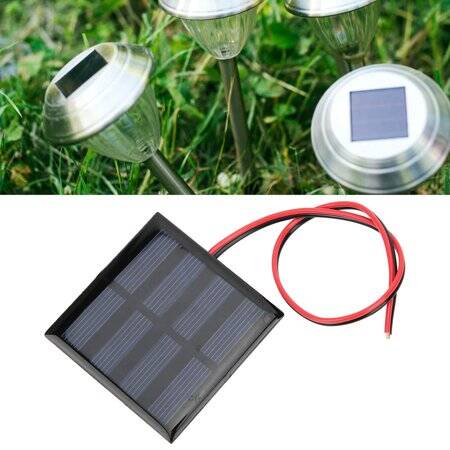2V 150MA Günel Paneli - Solar Panel - Güneş Pili 15cm Kablolu 60x60mm - 2