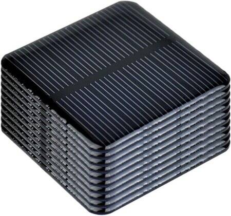 2V 160 MA Monocrystalline Drop Solar Panel Size:50x50mm - 1
