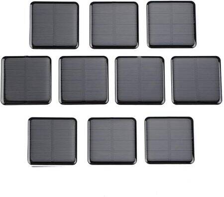 2V 160 MA Monocrystalline Drop Solar Panel Size:50x50mm - 4